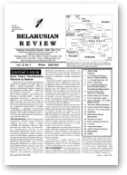 Belarusian Review, Volume 12, No. 4