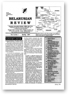Belarusian Review, Volume 13, No. 1