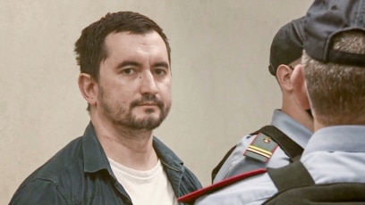 Сьцяпан Латыпаў падчас прысуду