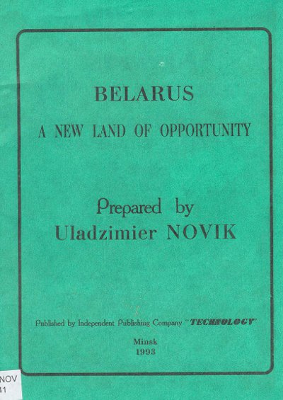 Belarus - A New Land of Opportunity
