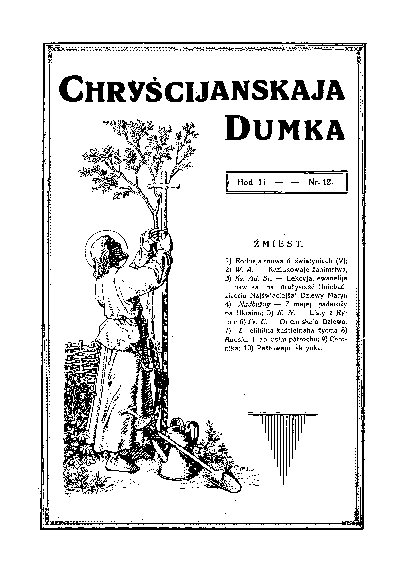 Chryścijanskaja Dumka 12/1929