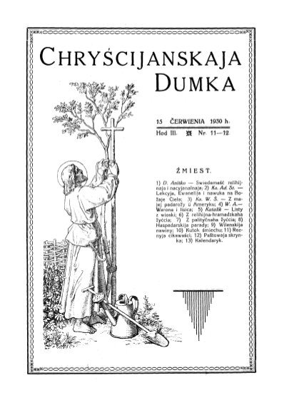 Chryścijanskaja Dumka 11-12/1930
