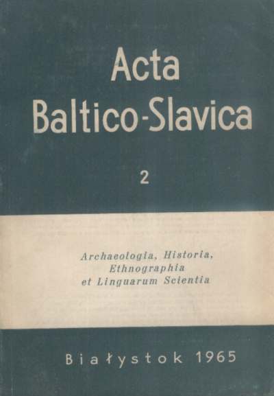 Acta Baltico-Slavica 2