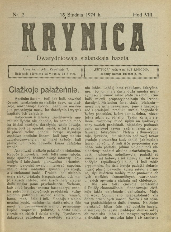 Krynica 2/1924