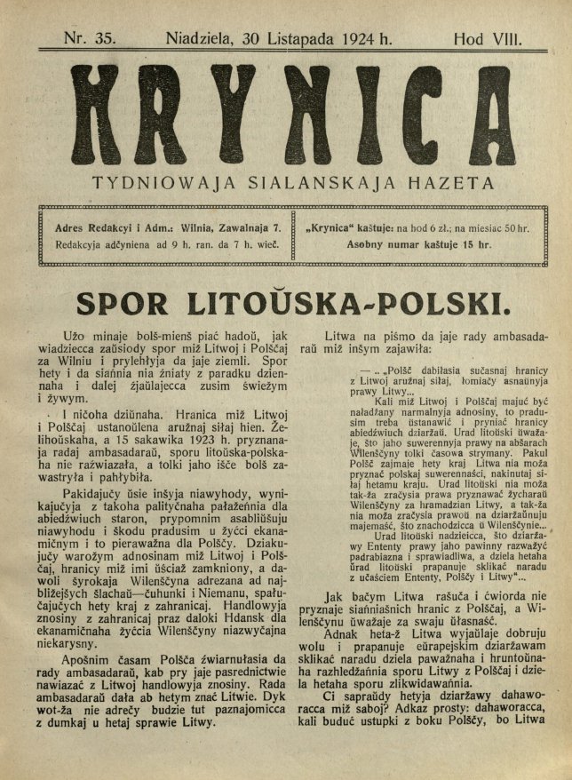 Krynica 35/1924