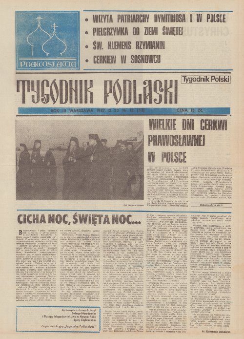 Tygodnik Podlaski 12 (33) 1987
