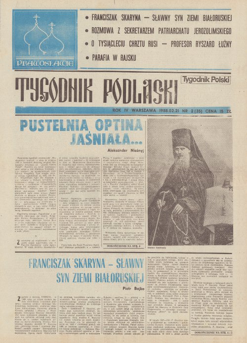Tygodnik Podlaski 2 (35) 1988