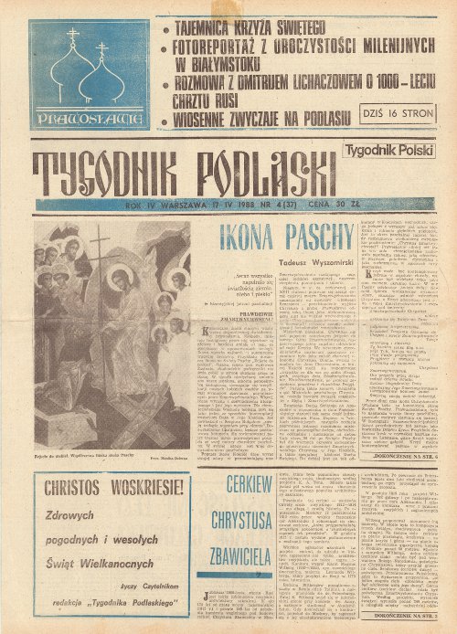 Tygodnik Podlaski 4 (37) 1988