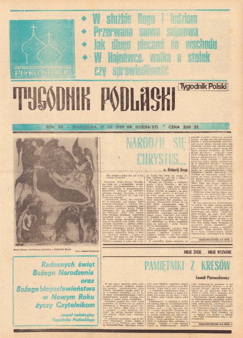 Tygodnik Podlaski 11-12 (56-57) 1989