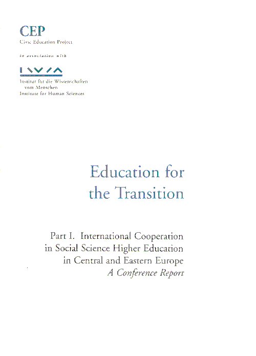 Education for the Transition