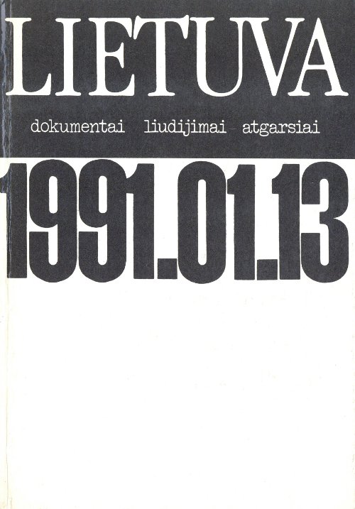 Lietuva 1991.01.13