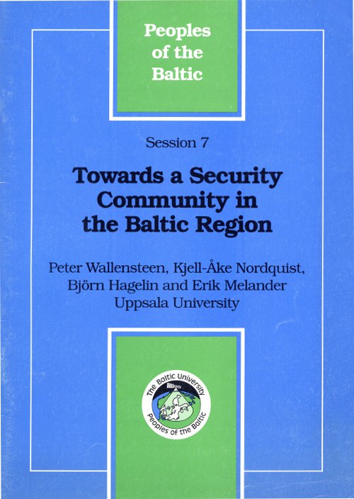 Towards a Security Community in the Baltic Region