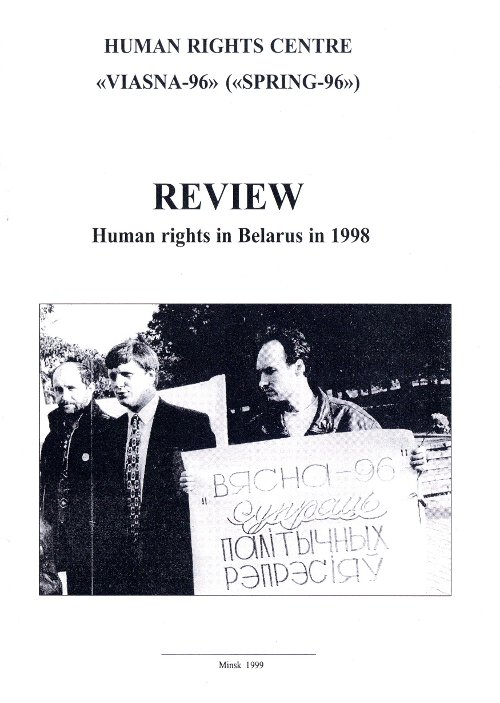 Review Human rights in Belarus in 1998