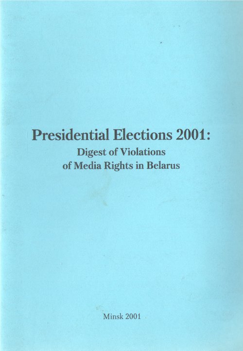 Presidential Elections 2001