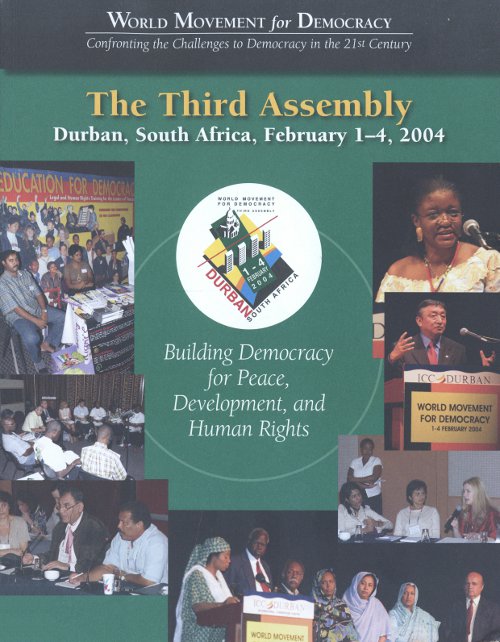 Building Democracy for Peace, Development, and Human Rights