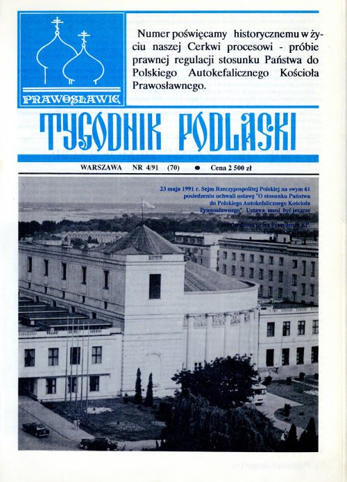 Tygodnik Podlaski 4 (70) 1991