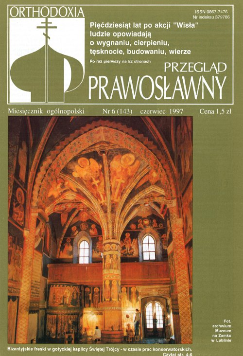 Przegląd Prawosławny 6 (144) 1997