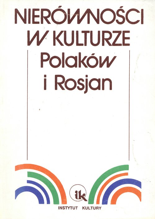 Nierówności w kulturze Polaków i Rosjan