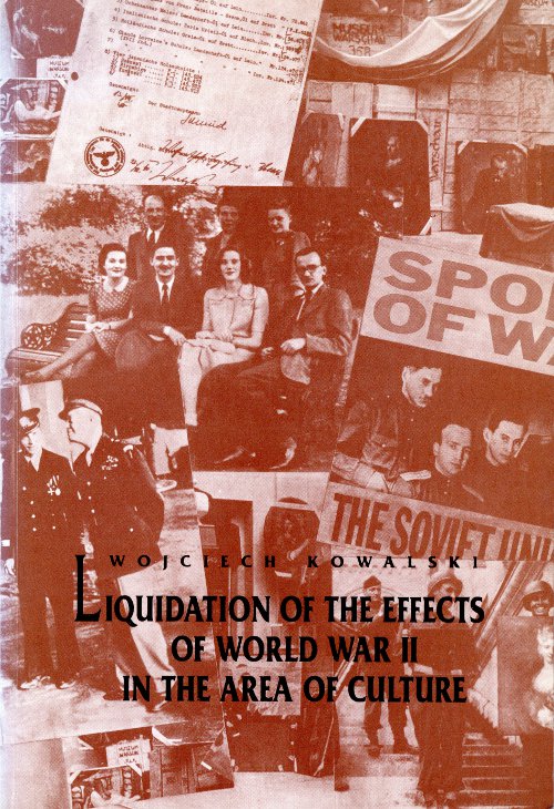 Liquidation of the effects of World War II in the area of culture