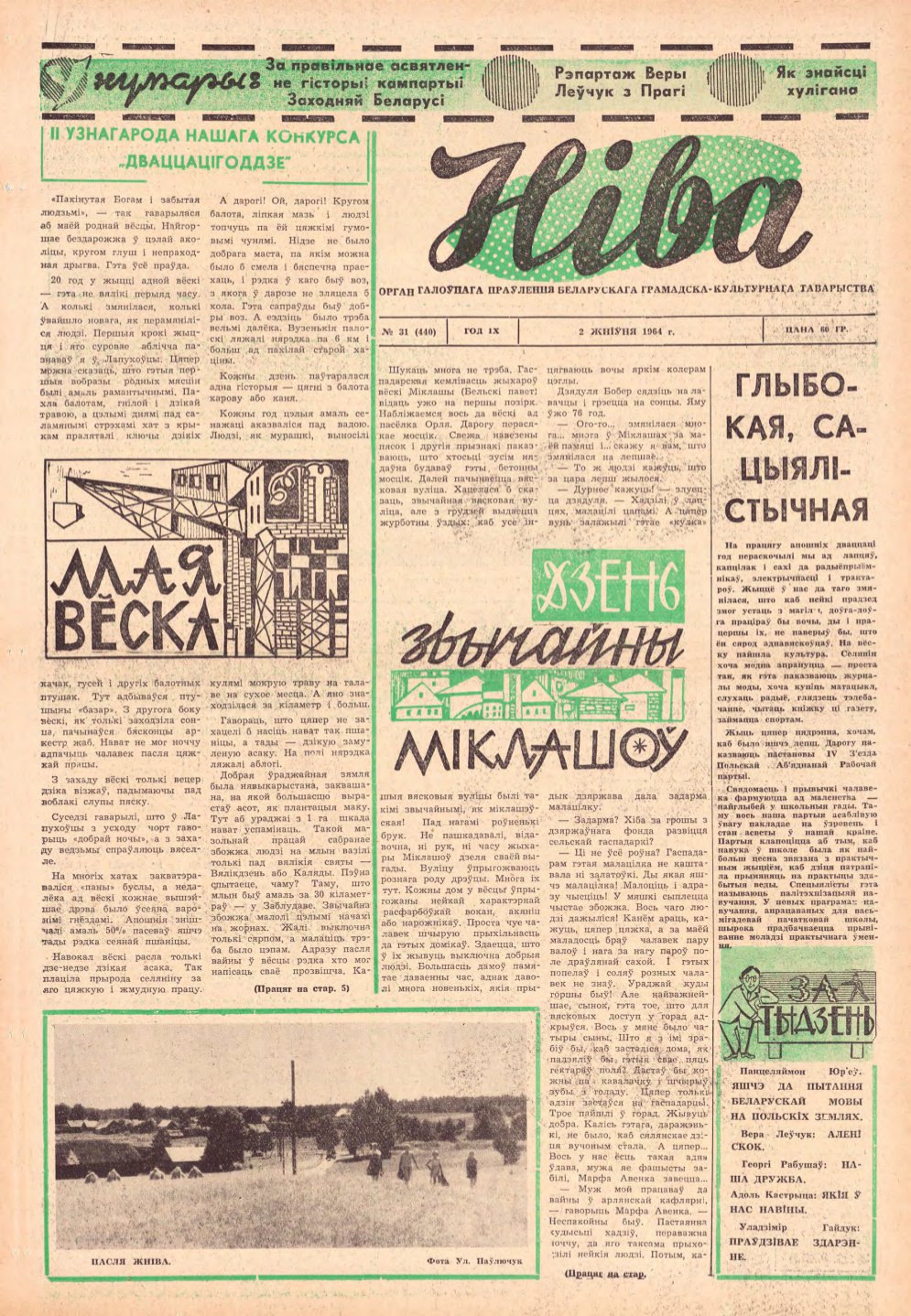 Ніва 31 (440) 1964