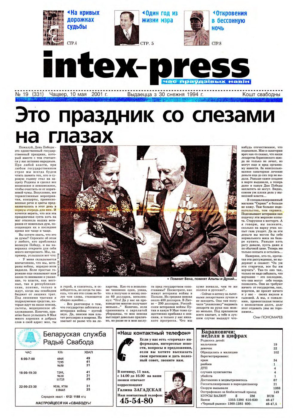 Intex-Press 19 (331) 2001
