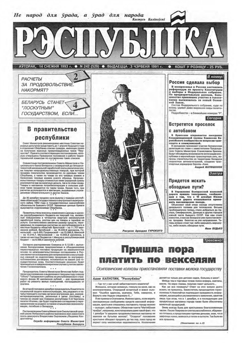 Рэспубліка 242 (529) 1993