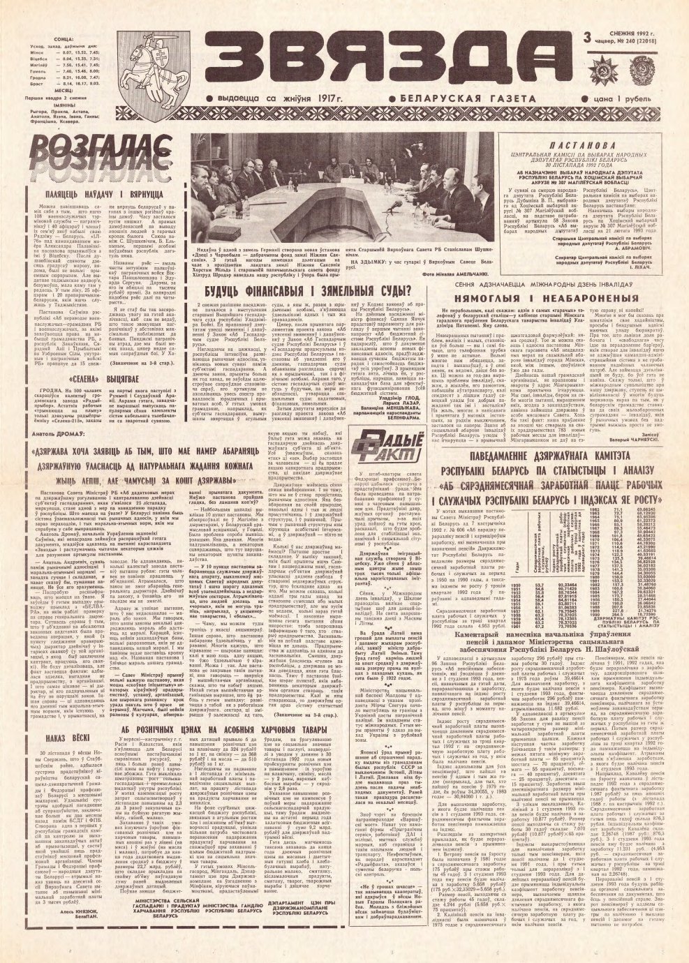 Звязда 240 (22018) 1992