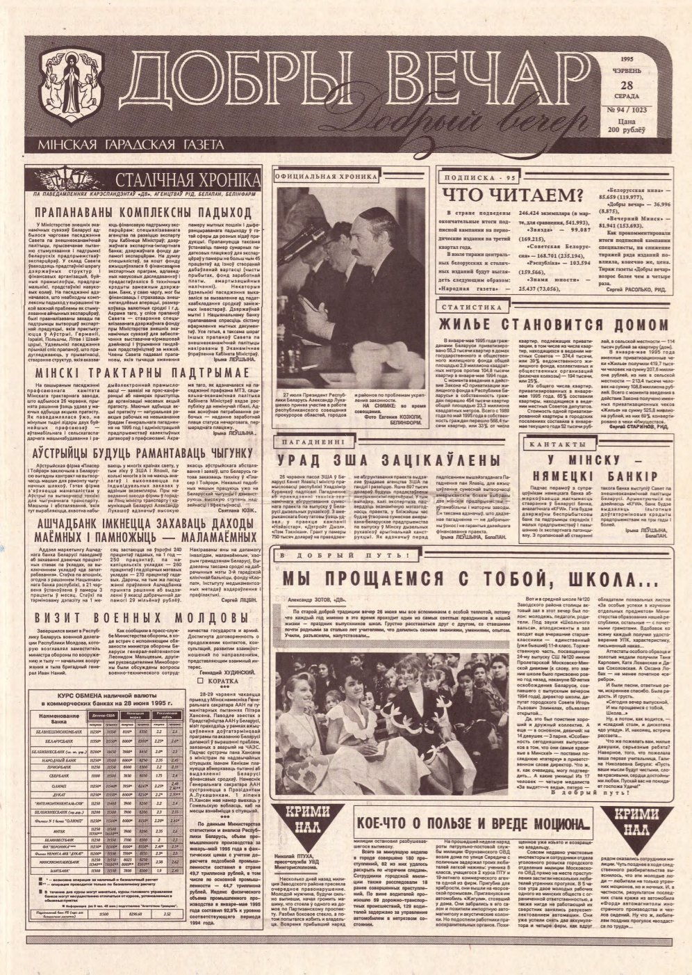 Добры вечар 94 (1023) 1995