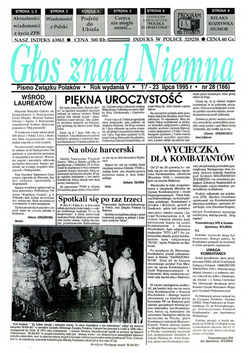 Głos znad Niemna 28 (166) 1995