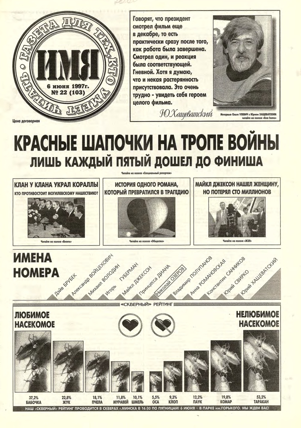 Имя 22 (103) 1997