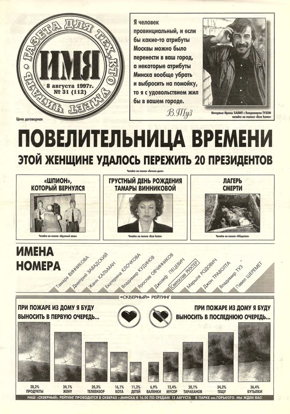 Имя 31 (112) 1997