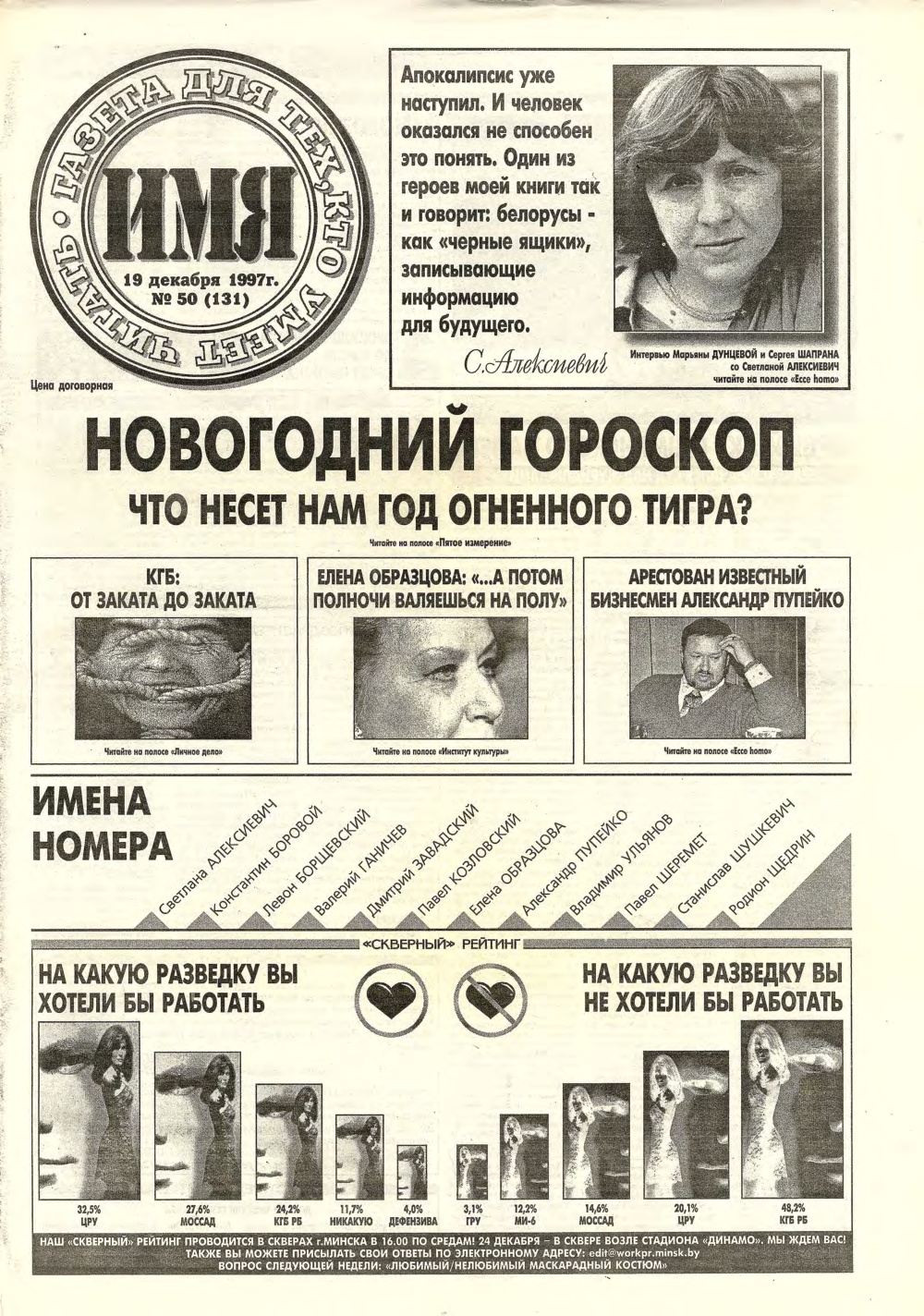 Имя 50 (131) 1997