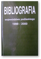 Bibliografia województwa podlaskiego, 1999-2000