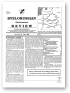Belarusian Review, Volume 2, No. 3