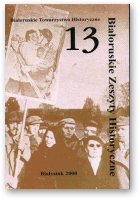 Białoruskie Zeszyty Historyczne, Беларускі гістарычны зборнік, 13