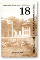 Białoruskie Zeszyty Historyczne, Беларускі гістарычны зборнік, 18
