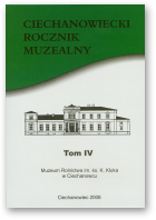 Ciechanowiecki Rocznik Muzealny, IV