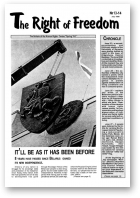 The Right of Freedom, 13-14/1998