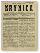 Krynica, 21/1925