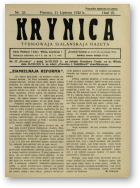 Krynica, 33/1925
