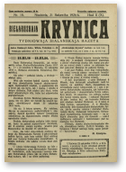 Biełaruskaja Krynica, 10/1926