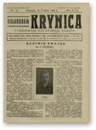 Biełaruskaja Krynica, 16/1926