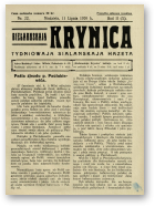 Biełaruskaja Krynica, 22/1926