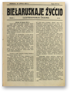 Biełaruskaje žyccio, 8/1919