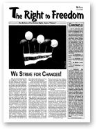The Right of Freedom, 1 (73) 2001