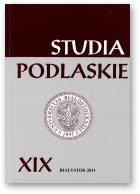 Studia Podlaskie, XIX