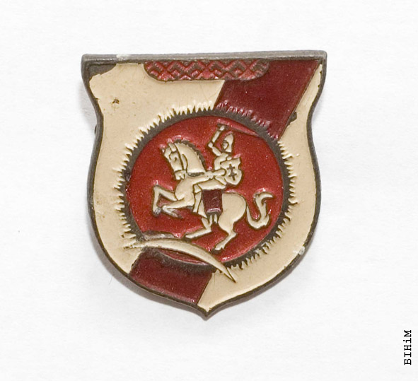 Значак беларусаў з Прагі 1920-х гг.