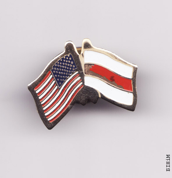 Значак да ўгодкаў Беларуска-амэрыканскага задзіночаньня