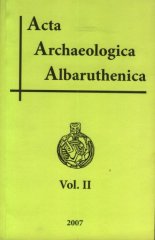 Acta Archaeologica Albaruthenica