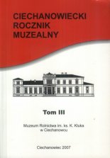 Ciechanowiecki Rocznik Muzealny III